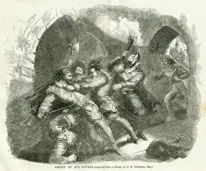 1847: Arrest of Guy Fawkes, Gunpowder Plot