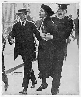 Arrests: Arrest - Mrs Pankhurst