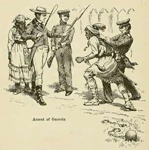 Seminoles: Arrest of Osceola on October 21 1837. He ?