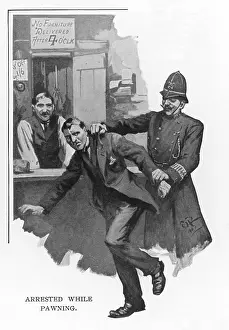 Grabbed: ARRESTED WHILE PAWNING