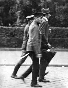 Arrests: Arrests during an anti-Semitic demonstration in Vienna, 1925