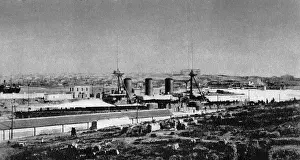Piraeus: Arrival of allied troops in Greece, 1916