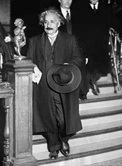 Belgenland: On his arrival in America the physicist and Nobel