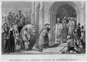 1530: Arrival of Cardinal Wolsey at Leicester Abbey