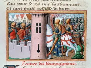 Bastille: Arrival of Charles VII in the Bastille in 1418