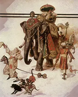 Leyendecker: Arrival of the Circus