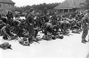 Baracks: Arrival of Danish soldiers at Jever baracks