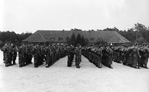 Baracks: Arrival of Danish soldiers at Jever baracks