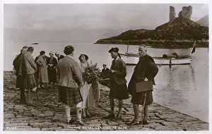 Kyleakin: The arrival of the Duke and Duchess of York to Skye