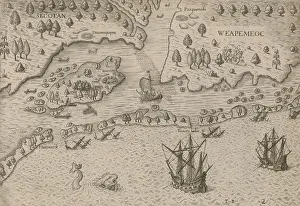 Caravel: THE ARRIVAL OF THE ENGLISHMEN IN VIRGINIA
