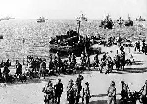 Corfu: Arrival of French troops in Corfu