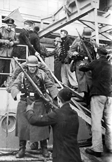 Trondheim: Arrival of German troops in Trondheim in 1940