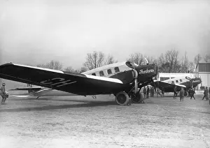 Airports: Arrival of the Imperial Government in Munich, 1925