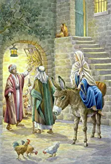 Innkeeper: Arrival at the Inn ' Mary, Joseph & Innkeeper