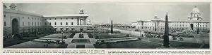 Secretariat: Arrival of Lord Irwin at inauguration of New Delhi