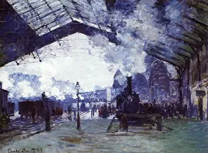 Gare: Arrival of the Normandy Train at the Gare Saint-Lazare