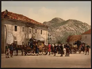 Cetinje: Arrival of the post, Cetinje, Montenegro