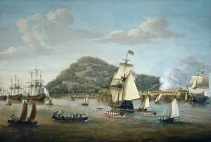 Serres: Arrival of Prince William Henry at Martinique