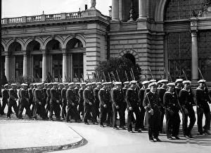 Lehrter: Arrival of the Skagerrak Honor Guard in Berlin