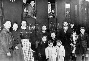 Emigrants: Arrival in Slovakia, 1941