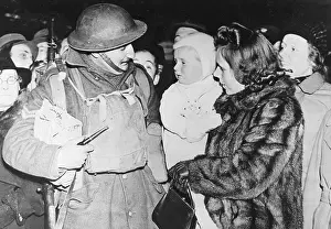 Mink: Arrival of a soldier in England, 1940