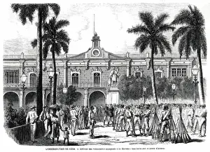 Halting: Arrival of Spanish Volunteers at Havana