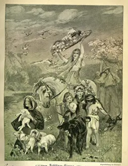 Lambs: The Arrival of Spring by Grotemeyer