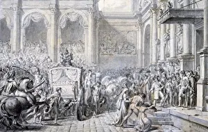 1805: Arrival at the Town Hall Artist: Jacques-Louis David