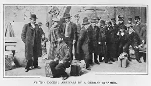 Dockside: Arrivals by German Boat