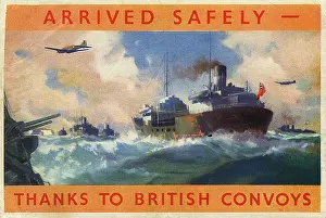 Convoys: Arrived Safely - Thanks to British Convoys, WW2