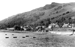 Strathclyde: Arrochar, the Shore from Loch Long c1955