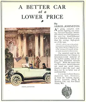 Pillared: Arrol-Johnston Advertisement