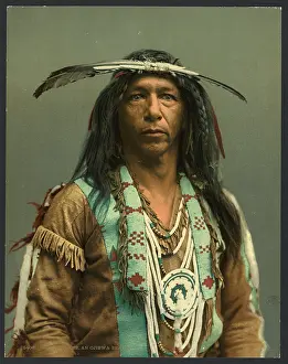 C1903: Arrowmaker, an Ojibwa brave