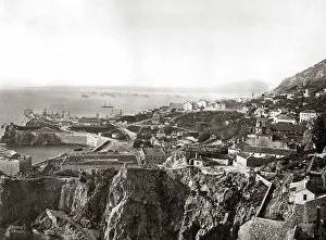Gibraltar: The Arsenal at Gibraltar, circa 1880s
