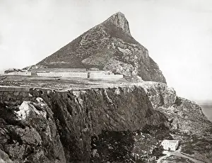Gibraltar: The Arsenal at Gibraltar, circa 1880s