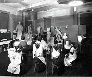 1911copy1: Art class 1911
