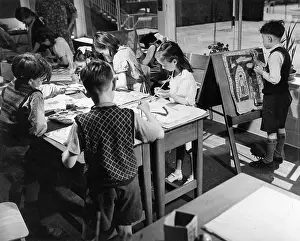 ART CLASS 1950S