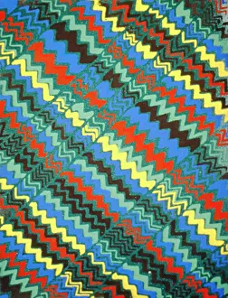 Zigzag: Art deco abstract graphic design