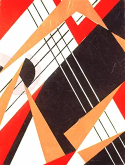 Lively: Art deco abstract graphic design