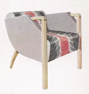 Upholstery: Art Deco armchair