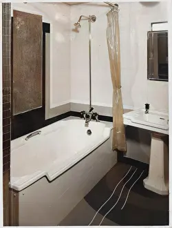 Withcolourisedpic: Art Deco Bathroom