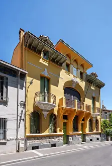 Ronsard: Art deco building, Perpignan, Pyrenees-Orientales, France