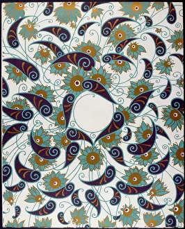 Turquoise: Art deco chocolate box design