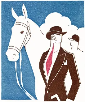 Horsewoman: ART DECO EQUESTRIENNE