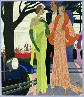 Headlamp: Art Deco fashion