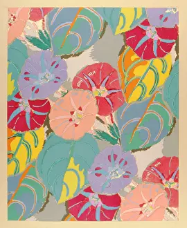 Flowered: Art Deco floral chocolate box design