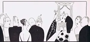 Art deco illustration by Fish, 1916