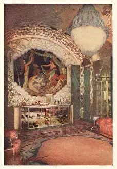 Parfum: Art Deco interior of the Richard Hudnut shop