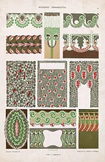 Swirls: Art Deco Motifs - Patterns, Ornamentation and borders