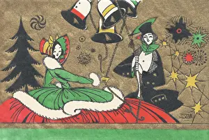 Adorned: Art Deco New Year Card